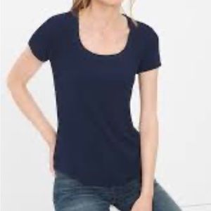 WHBM Black Manhattan Tee